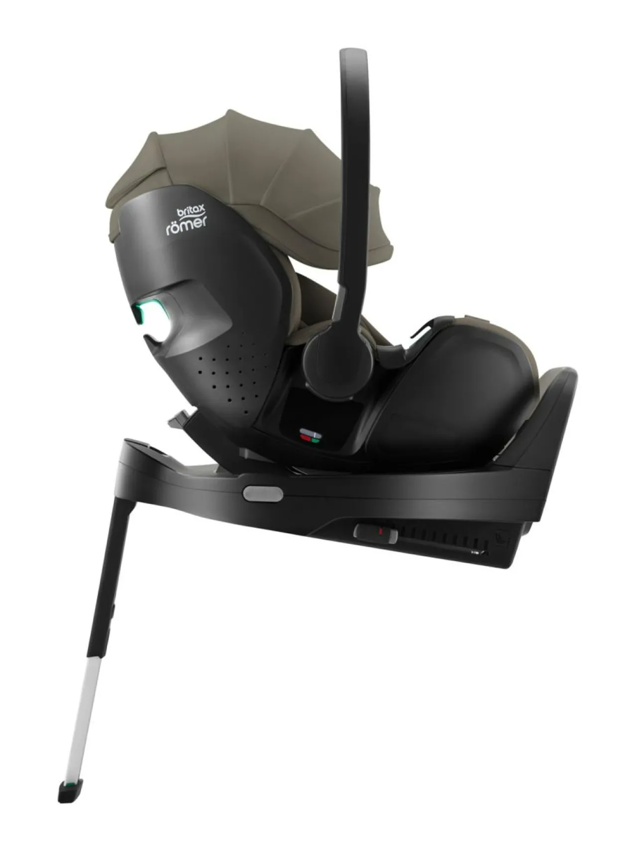 Turvaistuimet<Britax Baby-Safe Pro turvakaukalo ja Vario Base 5Z telakka LUX URBAN OLIVE