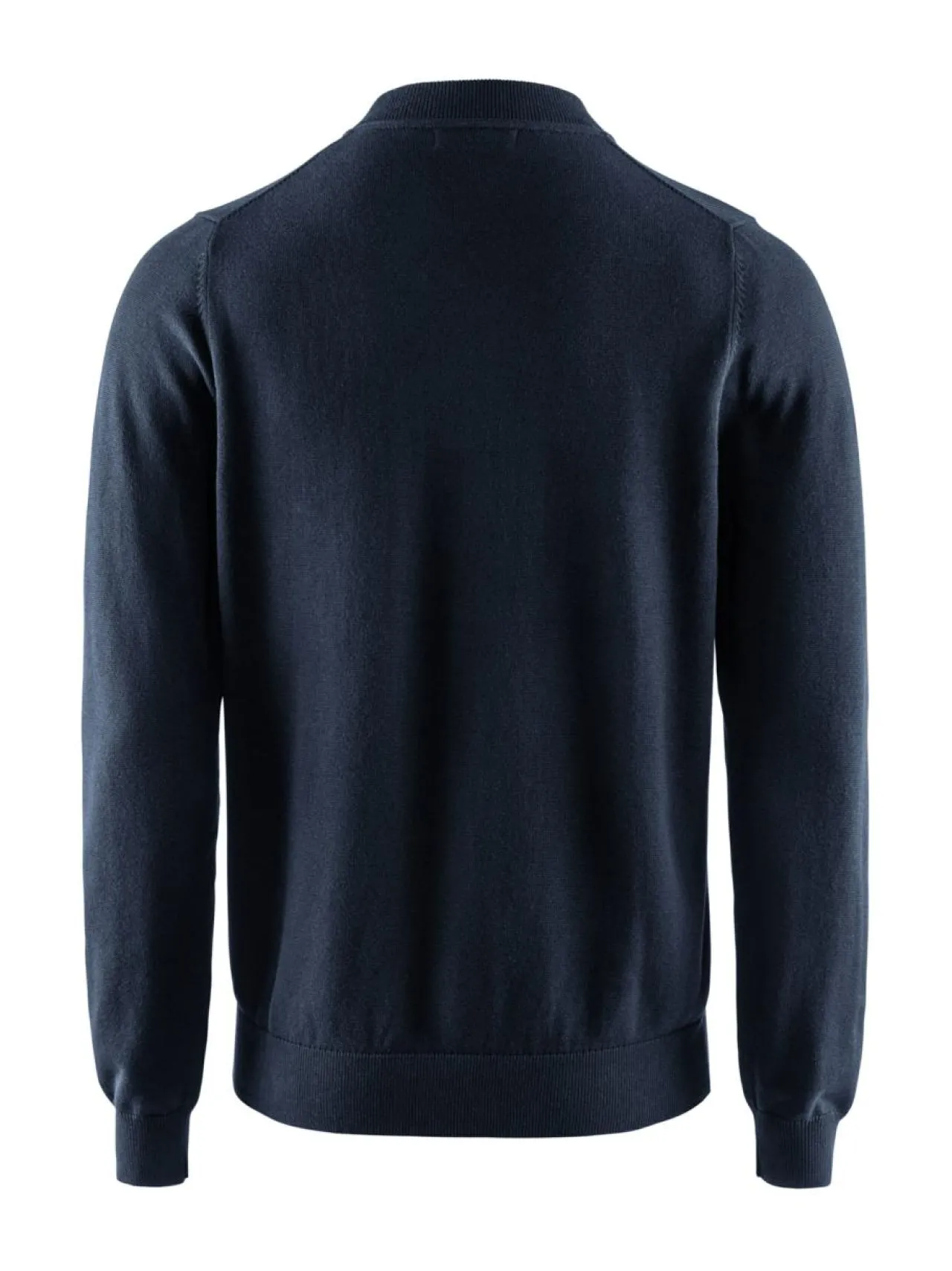 Neuleet<Berkeley Brockton Cotton Fullzip -neuletakki NAVY