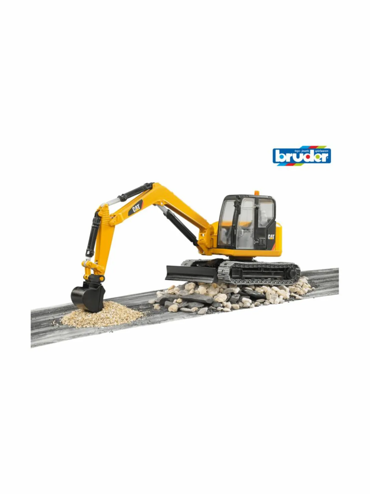 Autot Ja Muut Ajoneuvot<BRUDER CAT Telakaivinkone, 1:16