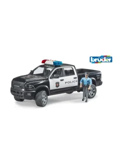 Autot Ja Muut Ajoneuvot<BRUDER Dodge RAM 2500 -poliisiauto ja poliisi, 1:16