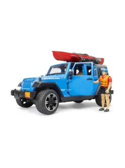 BRUDER Jeep Wrangler kajakkiveneellä 1:16^ Autot Ja Muut Ajoneuvot