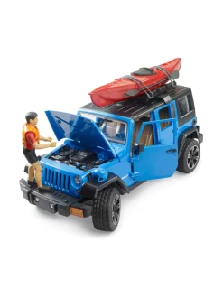 BRUDER Jeep Wrangler kajakkiveneellä 1:16^ Autot Ja Muut Ajoneuvot