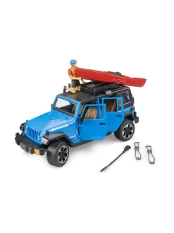 BRUDER Jeep Wrangler kajakkiveneellä 1:16^ Autot Ja Muut Ajoneuvot