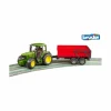Autot Ja Muut Ajoneuvot<BRUDER John Deere 6920 -traktori kippiperäkärryllä, 1:16