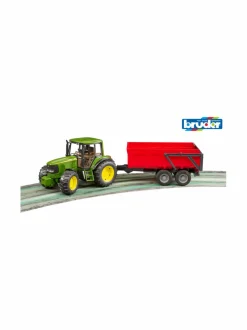 Autot Ja Muut Ajoneuvot<BRUDER John Deere 6920 -traktori kippiperäkärryllä, 1:16