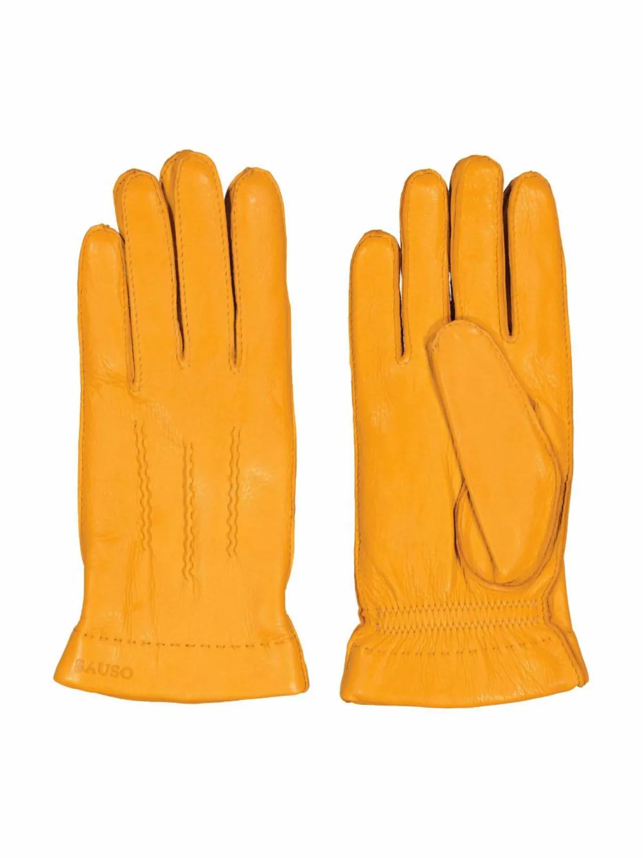 Käsineet<Sauso Bruno-nahkakäsineet YELLOW