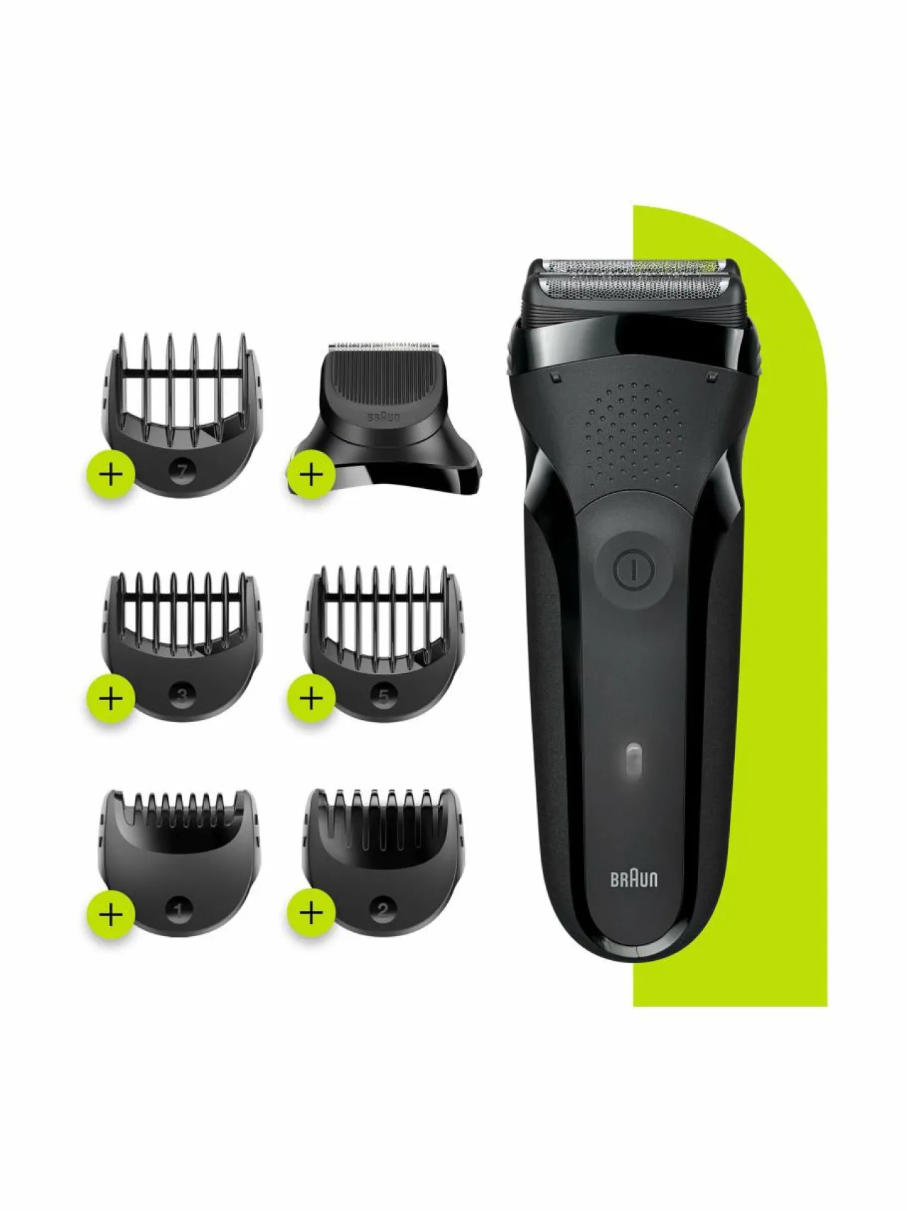 Braun 300BT -parranajokone^ Ihokarvanpoisto