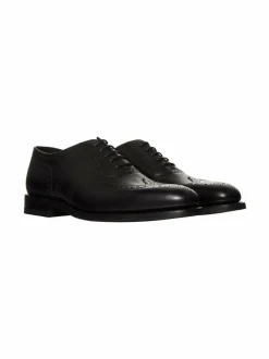 Kävelykengät & Loaferit<Loake Buckingham G Fit -nahkakengät B BLACK
