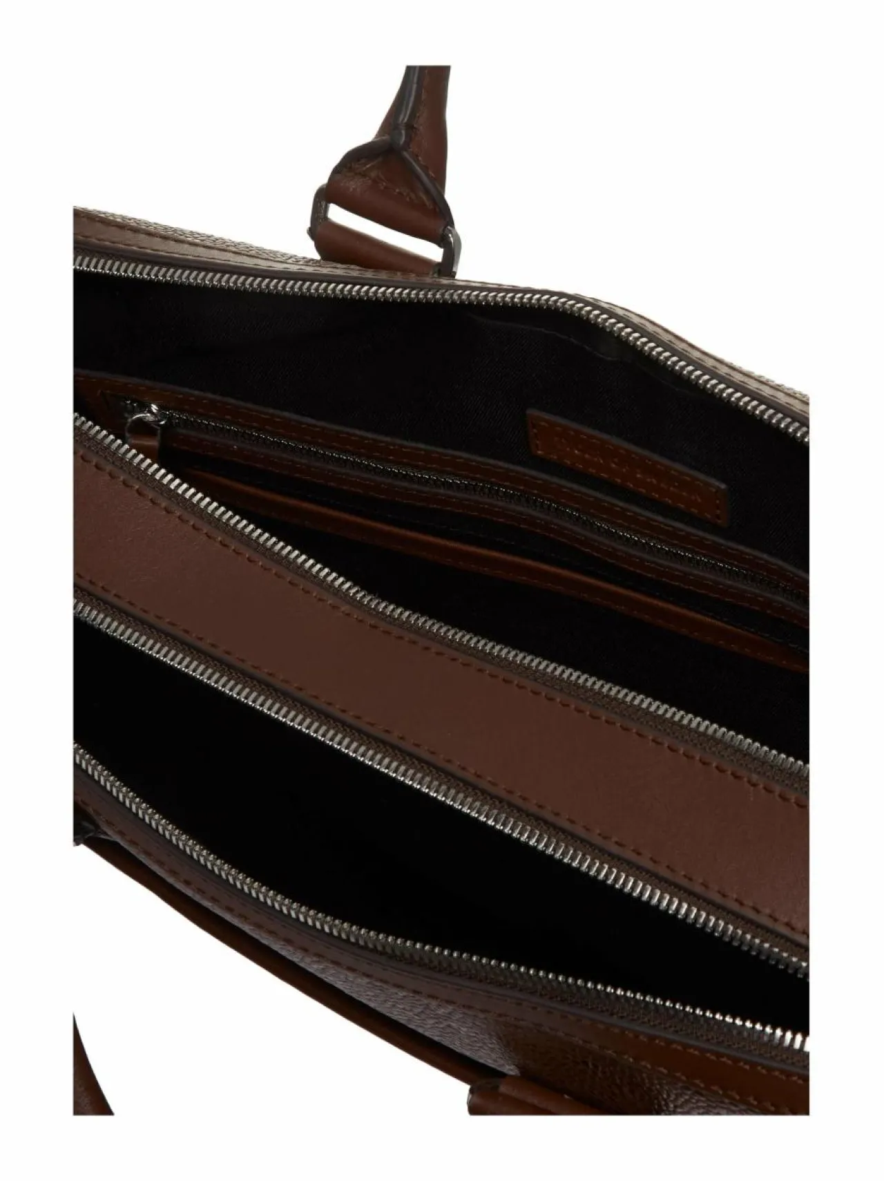 Laukut<Tiger of Sweden Burin-nahkalaukku 10N DARK BROWN