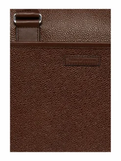 Laukut<Tiger of Sweden Burin-nahkalaukku 10N DARK BROWN