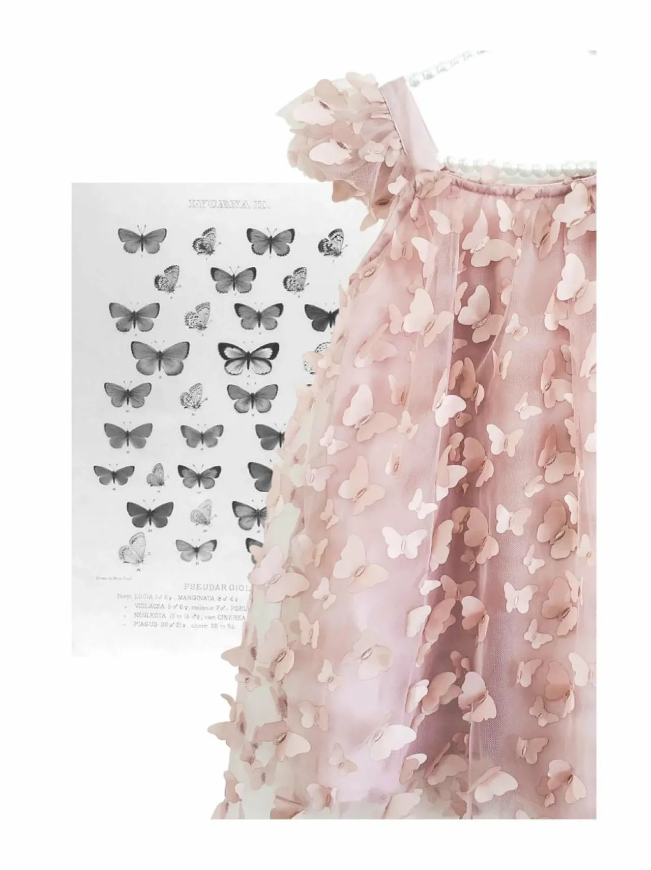 DOLLY by Le Petit Tom Butterflies Tutu -perhosmekko^ Mekot & Hameet|Mekot & Hameet