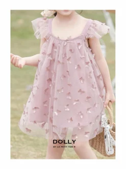 DOLLY by Le Petit Tom Butterflies Tutu -perhosmekko^ Mekot & Hameet|Mekot & Hameet