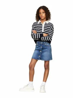 Tommy Hilfiger Button Through -farkkuhame^ Mekot & Hameet|Mekot & Hameet