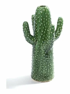 Koriste-Esineet<Serax Cactus Medium -maljakko 29 cm VIHREÄ