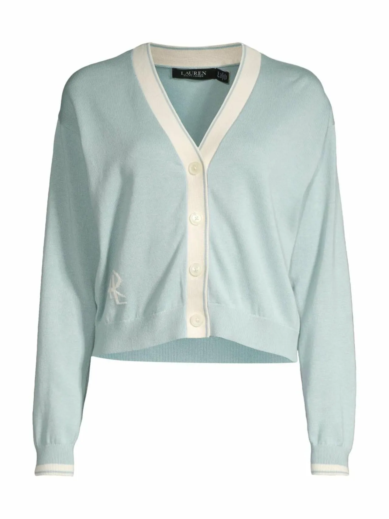 Neuleet<Lauren Ralph Lauren Cadina-neuletakki AQUA PEARL/MASCARPONE CREAM