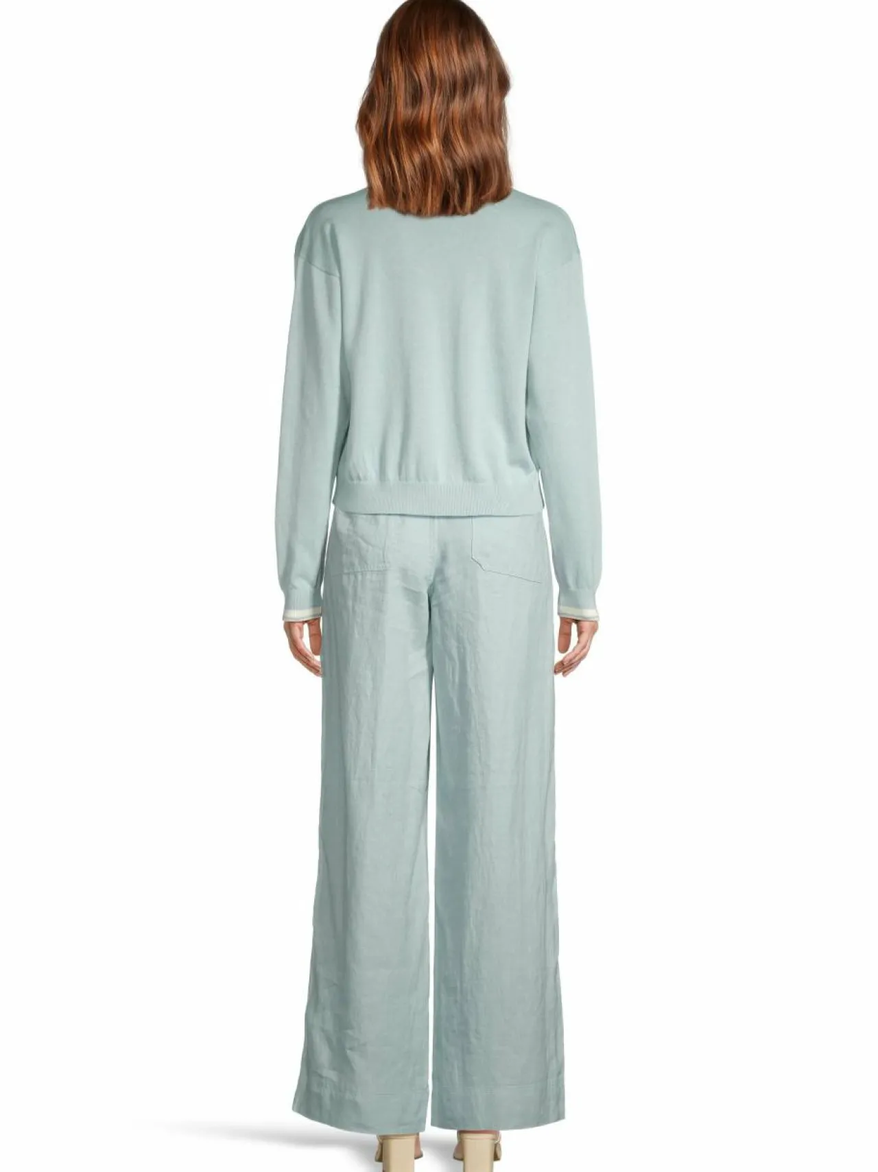 Neuleet<Lauren Ralph Lauren Cadina-neuletakki AQUA PEARL/MASCARPONE CREAM
