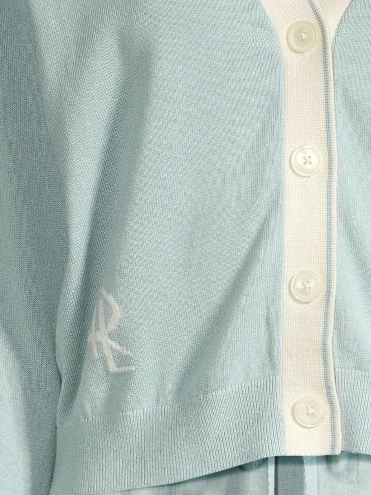 Neuleet<Lauren Ralph Lauren Cadina-neuletakki AQUA PEARL/MASCARPONE CREAM