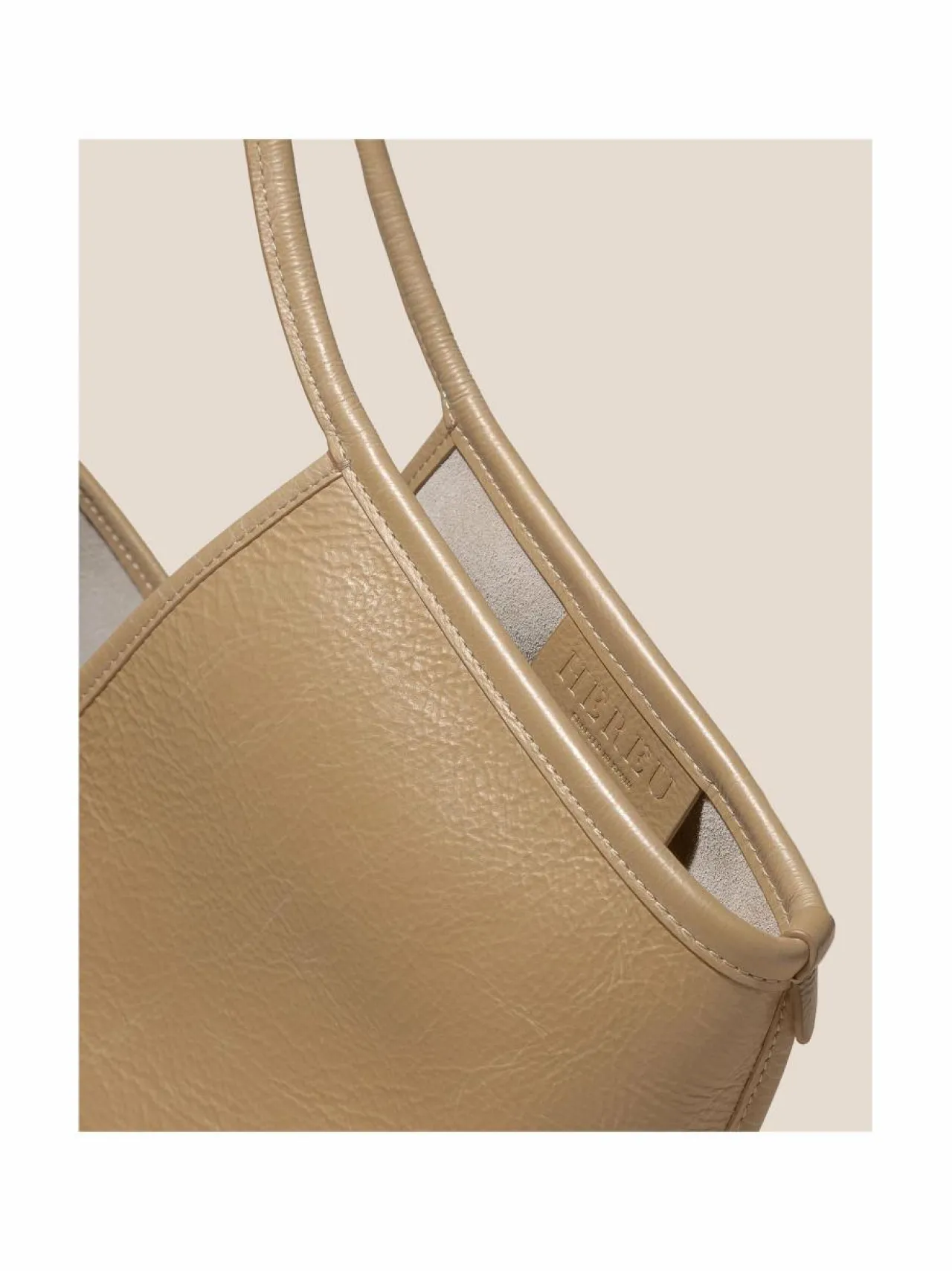Shopperit<HEREU Calella Distressed Tote Bag -nahkalaukku .005.6 OAT