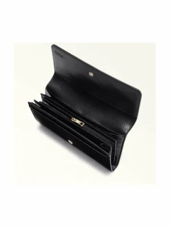 Lompakot & Kotelot<Furla Camelia Continental -nahkalompakko O6000 NERO
