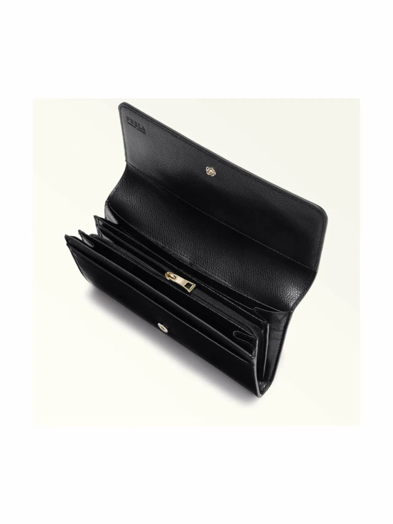 Lompakot & Kotelot<Furla Camelia Continental -nahkalompakko O6000 NERO