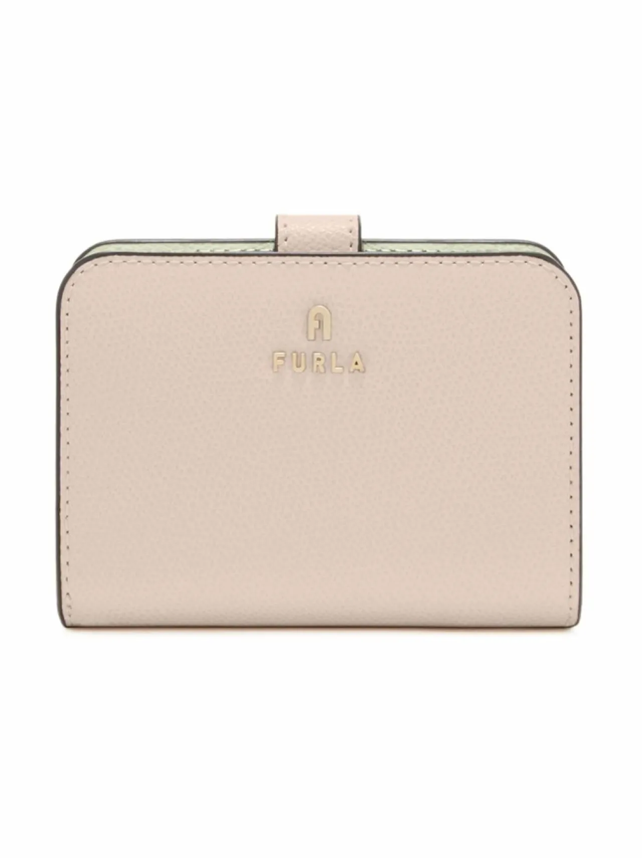 Lompakot & Kotelot<Furla Camelia S Compact -nahkalompakko 4057S AZALEA+LIGHT SALVIA INT.