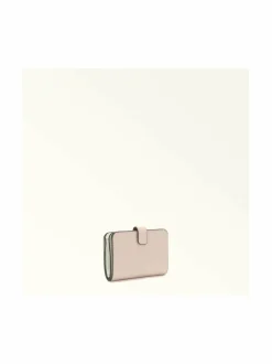 Lompakot & Kotelot<Furla Camelia S Compact -nahkalompakko 4057S AZALEA+LIGHT SALVIA INT.