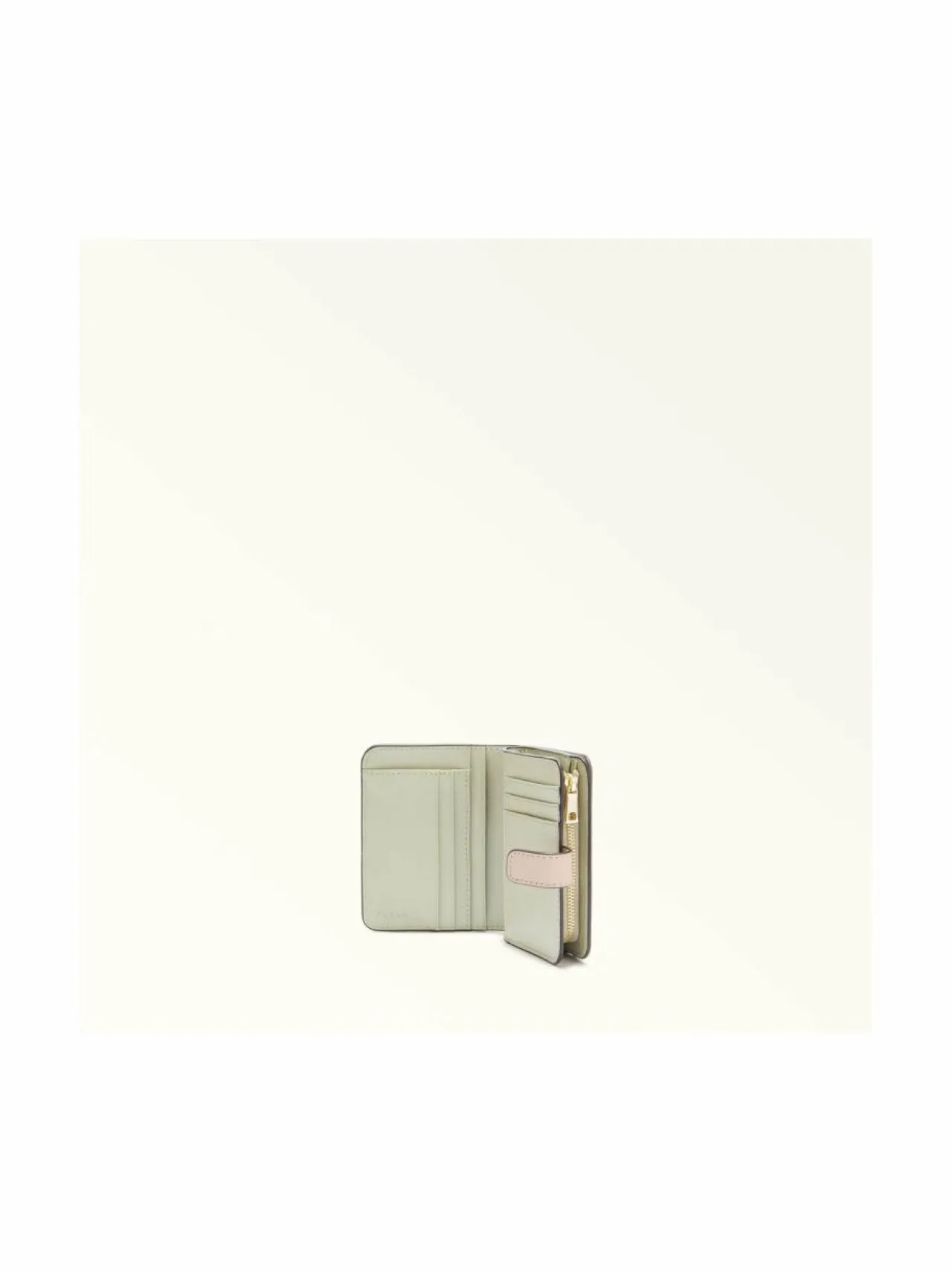 Lompakot & Kotelot<Furla Camelia S Compact -nahkalompakko 4057S AZALEA+LIGHT SALVIA INT.