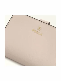 Lompakot & Kotelot<Furla Camelia S Compact -nahkalompakko 4057S AZALEA+LIGHT SALVIA INT.