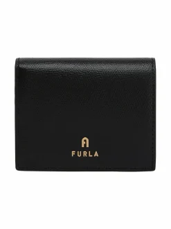 Lompakot & Kotelot<Furla Camelia S Compact -nahkalompakko O6000 NERO