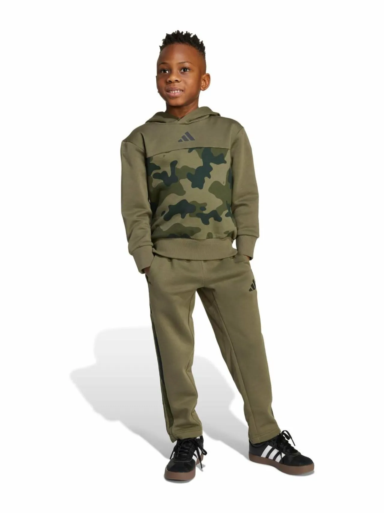Colleget & Hupparit|Colleget & Hupparit<adidas Sportswear Camo Set -collegepuku 2-osainen JW2476 OLISTR/WHITE