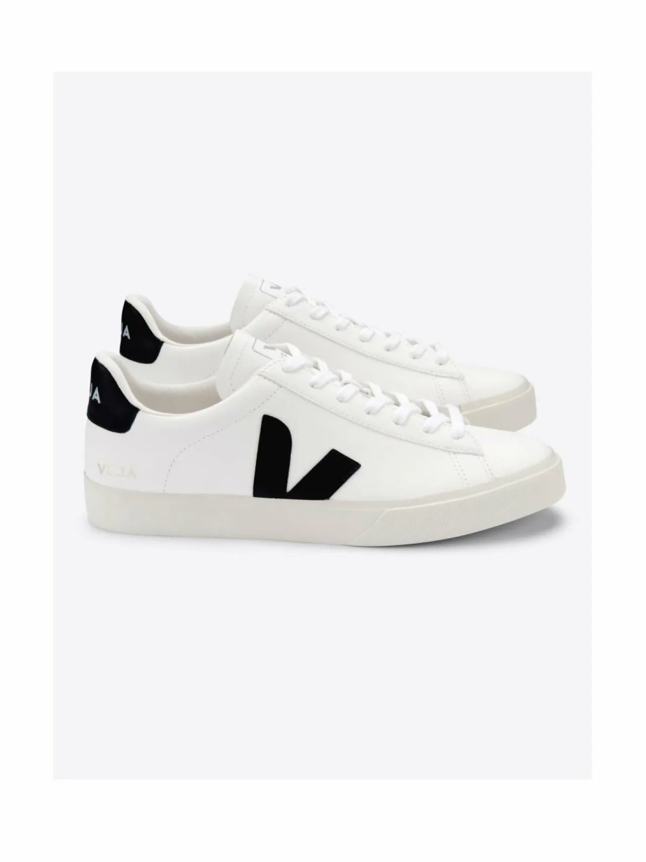 Urheilujalkineet|Tennarit & Sneakerit<VEJA Campo-nahkatennarit EXTRA-WHITE_BLACK