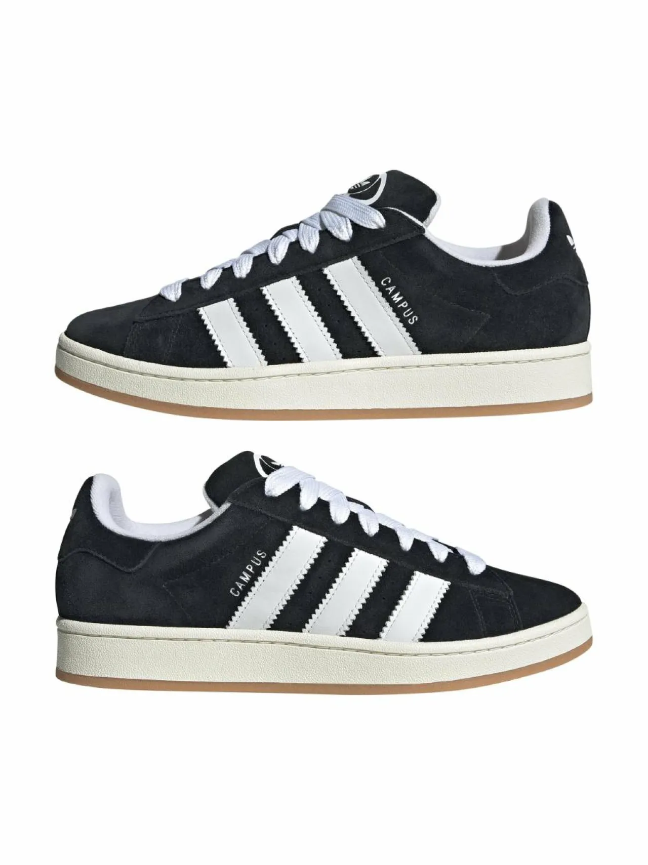Urheilujalkineet|Tennarit & Sneakerit<adidas Originals Campus 00s -nahkatennarit HQ8708 CBLACK/FTWWHT/OWHITE