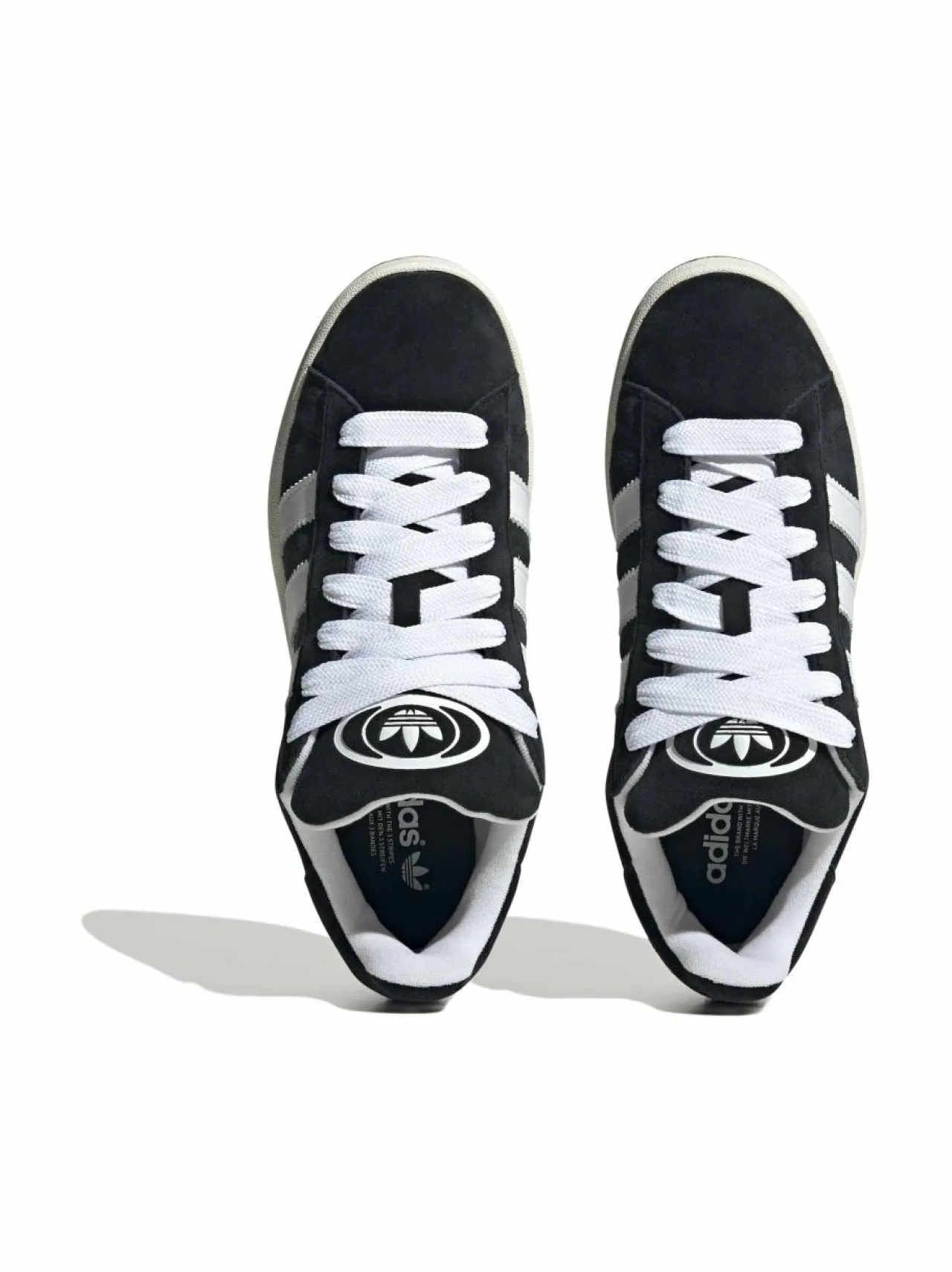 Urheilujalkineet|Tennarit & Sneakerit<adidas Originals Campus 00s -nahkatennarit HQ8708 CBLACK/FTWWHT/OWHITE