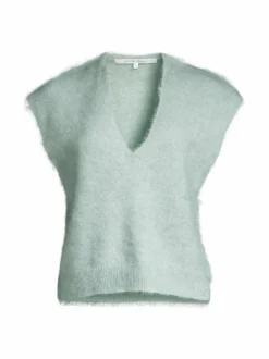 Neuleet<SECOND FEMALE Camryn-neuleliivi 4105 SLATE GREEN