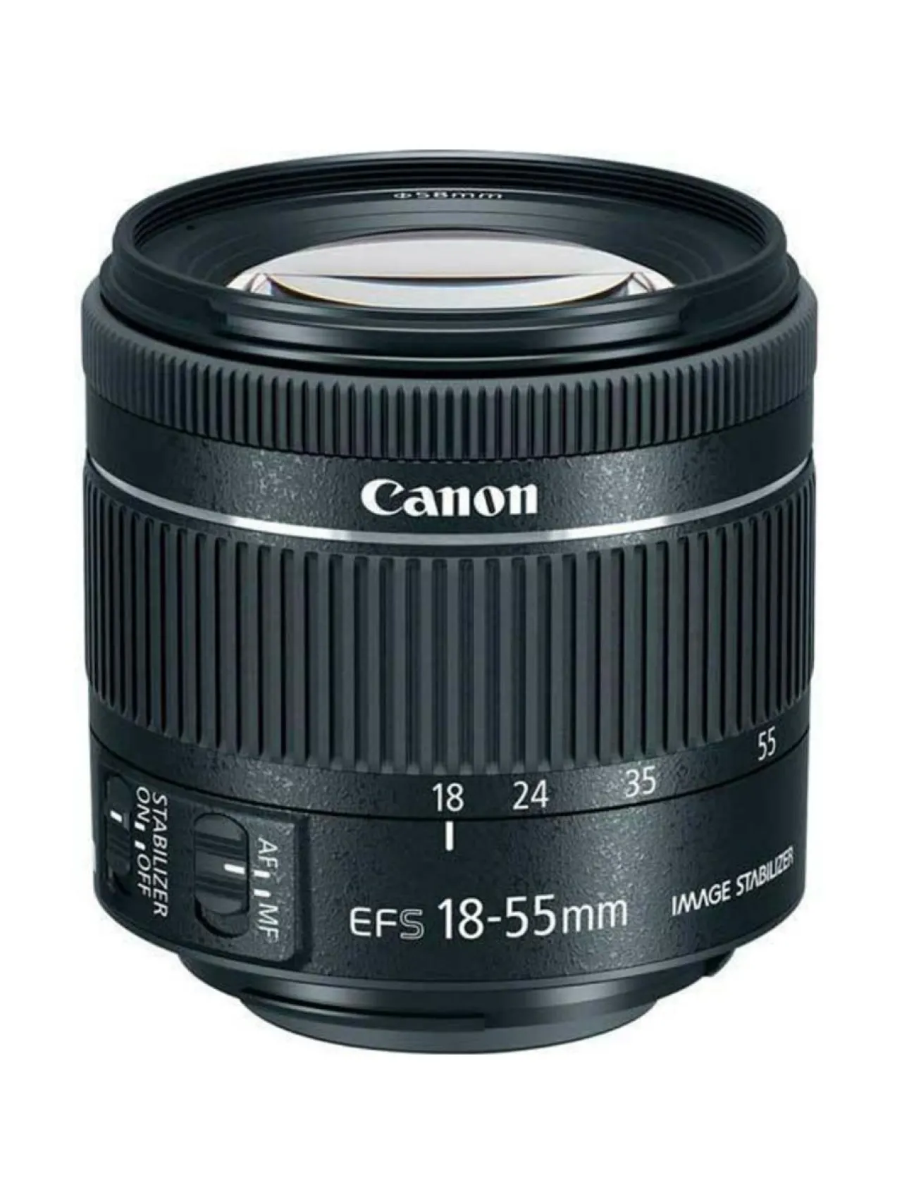 Canon EF-S 18-55mm f/4-5.6 IS STM -objektiivi^ Kamerat