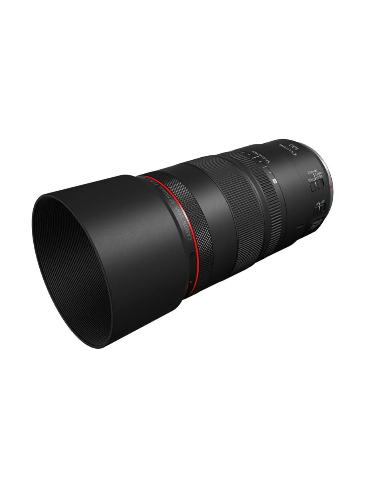 Canon RF 100mm F2.8L Macro IS USM -objektiivi^ Kamerat