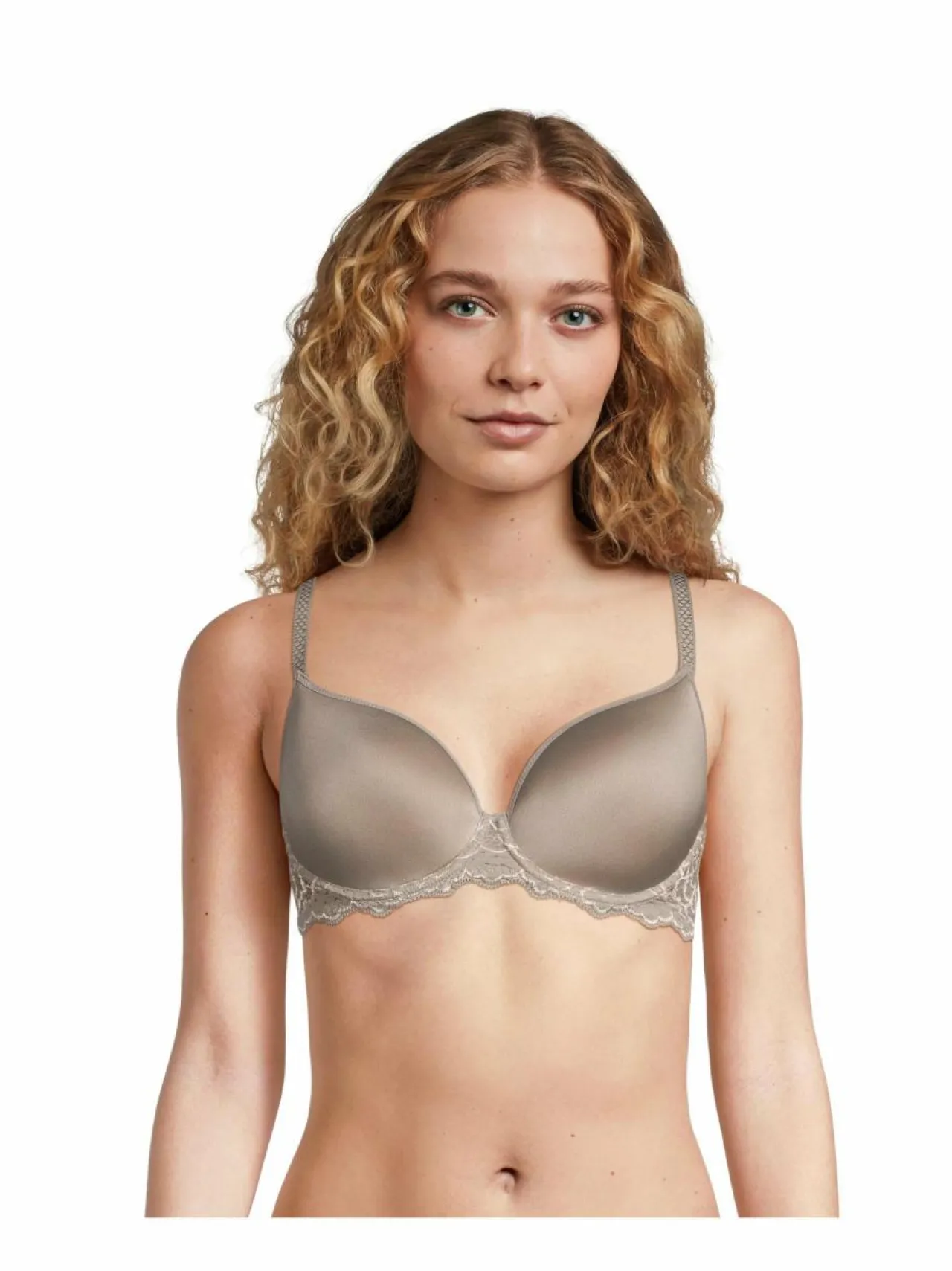 Alusvaatteet & -Asut<Simone Perele Caresse 3D Plunge -rintaliivit 782 GREGE