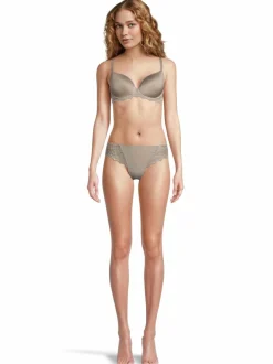 Alusvaatteet & -Asut<Simone Perele Caresse 3D Plunge -rintaliivit 782 GREGE