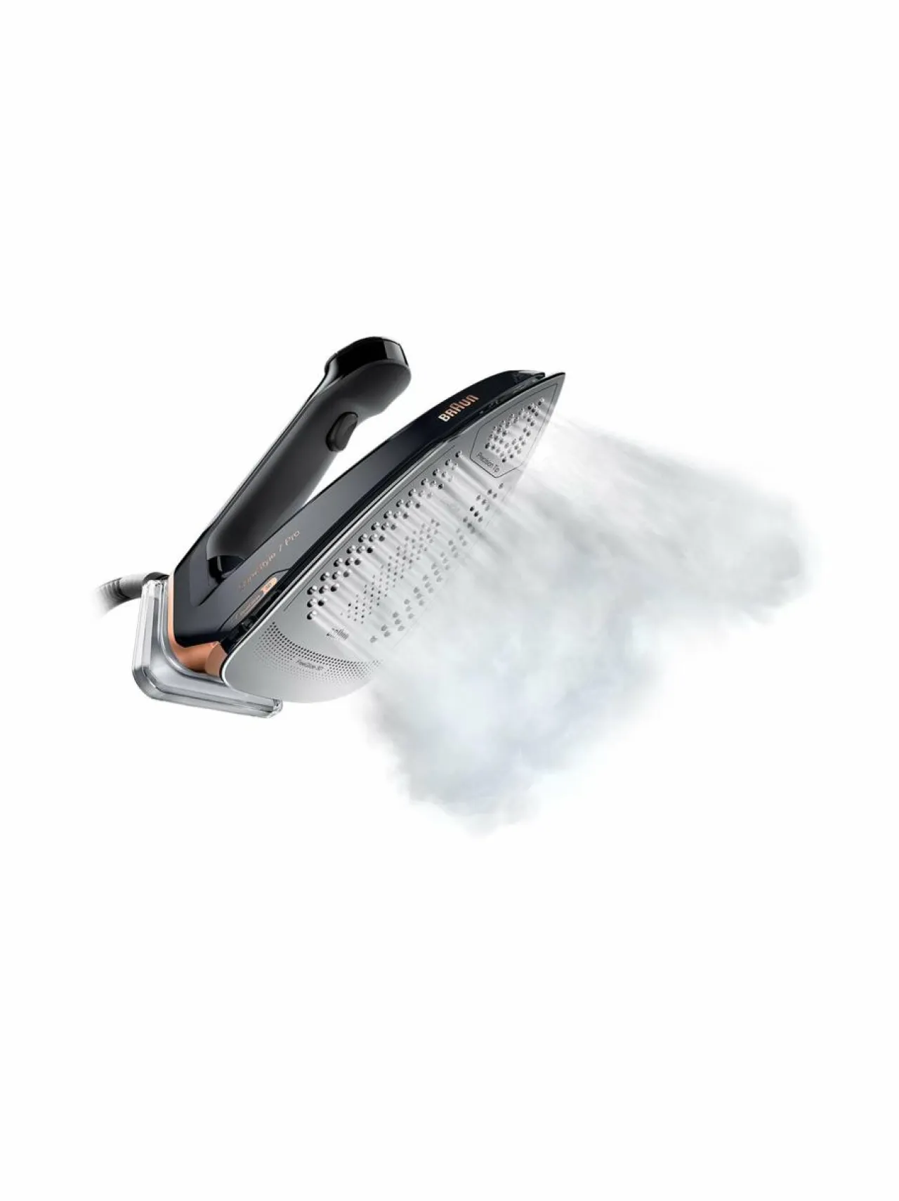Pyykkihuolto<Braun CareStyle 7 Pro Steam Generator -silityskeskus BLACK
