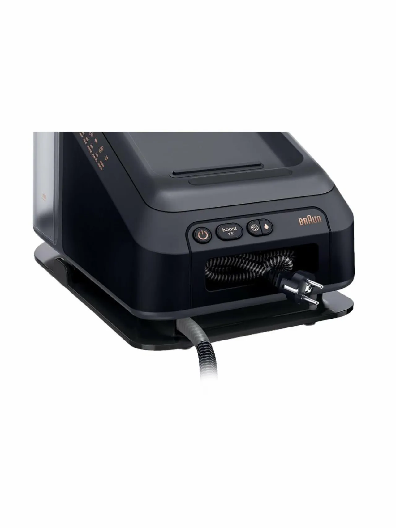 Pyykkihuolto<Braun CareStyle 7 Pro Steam Generator -silityskeskus BLACK