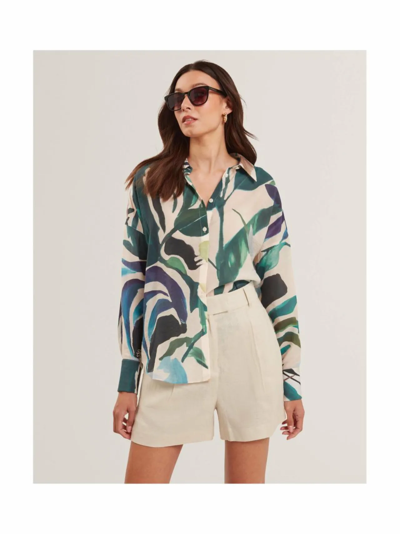 Paidat & Puserot<Ted Baker London Carlova Oversized -printtipaita NUDE PINK
