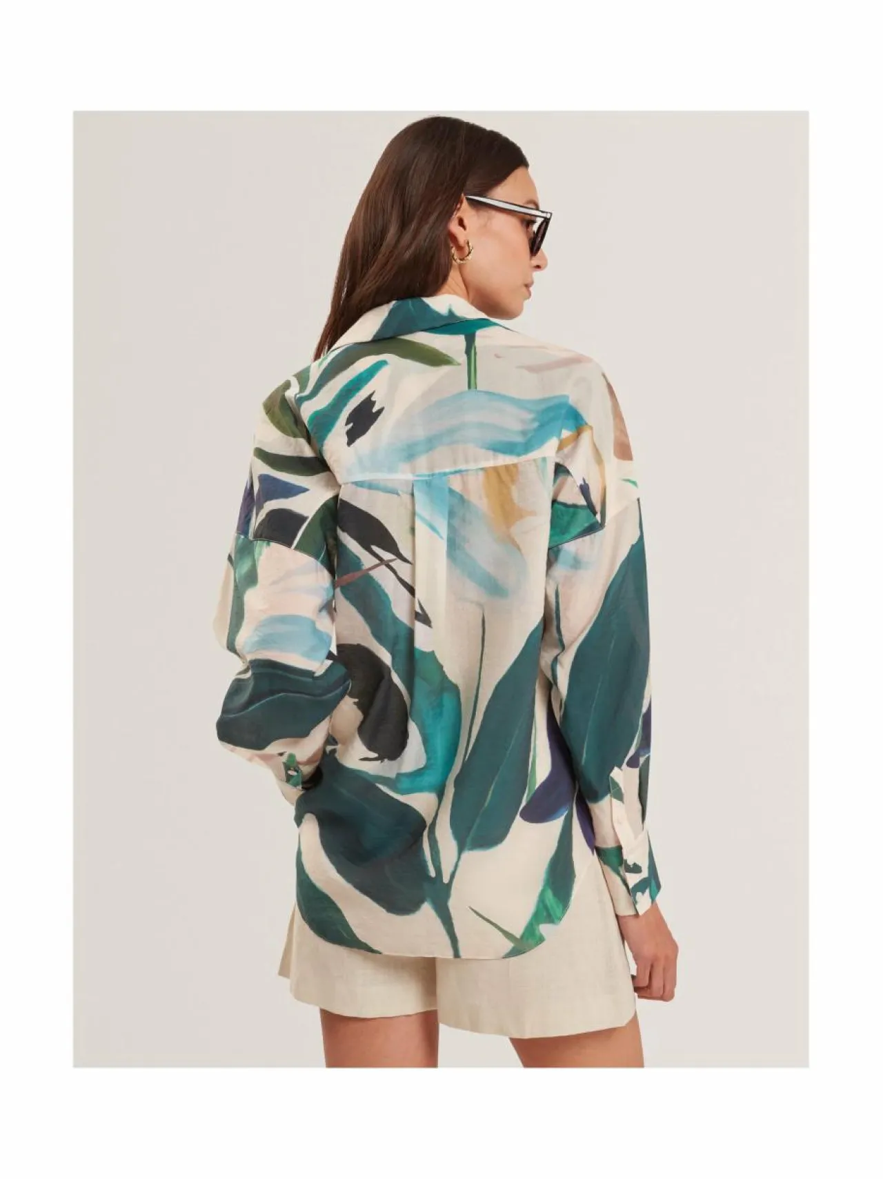Paidat & Puserot<Ted Baker London Carlova Oversized -printtipaita NUDE PINK