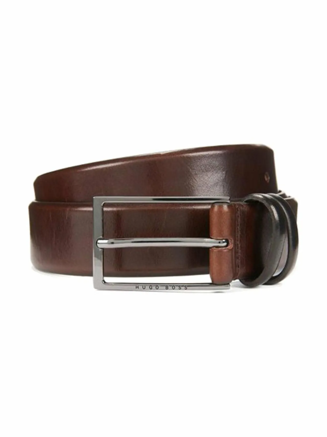 Vyöt<BOSS Carmello-nahkavyö DARK BROWN