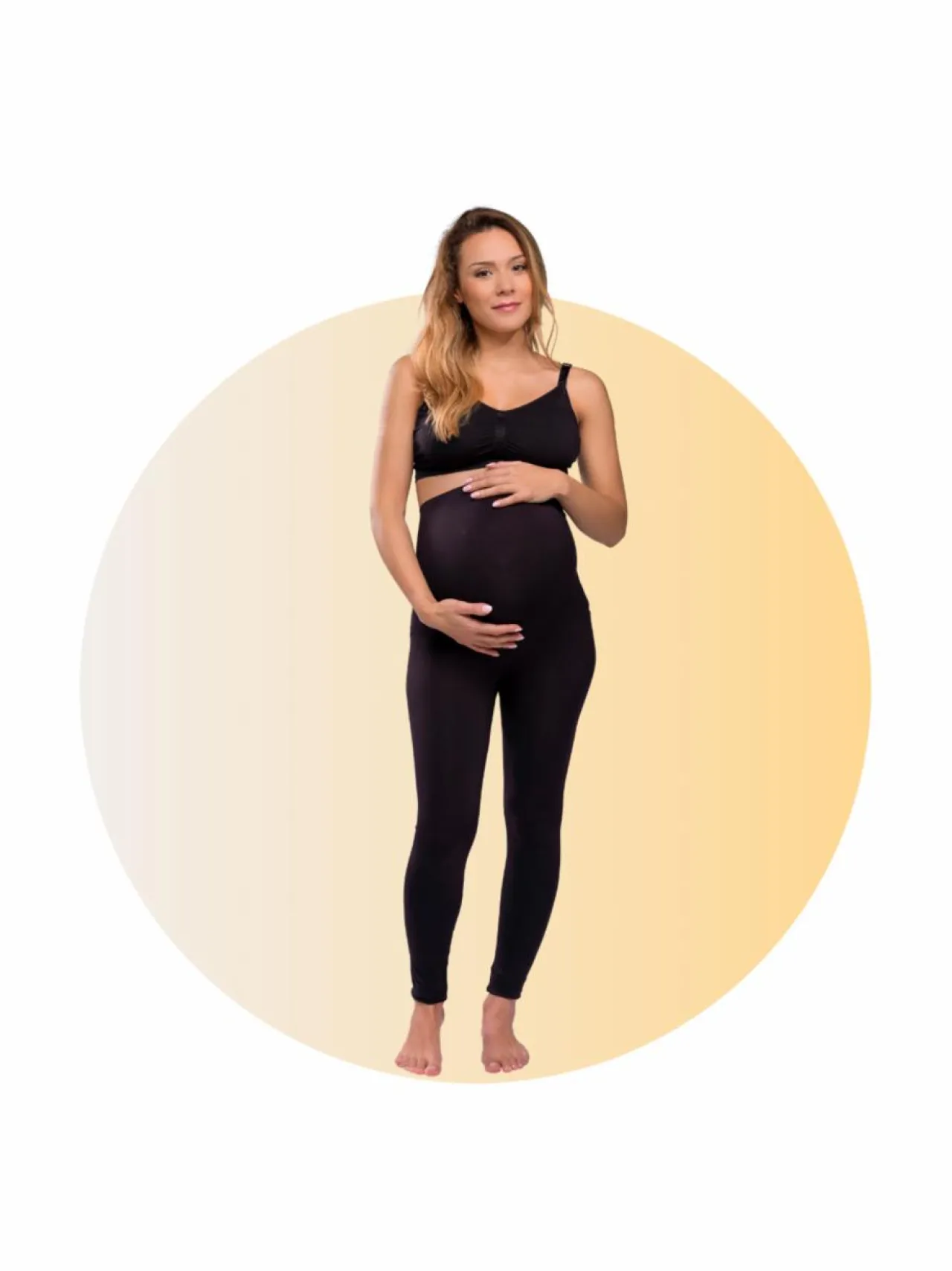 Äitiysvaatteet<Carriwell Comfort Maternity Support Leggings äitiyshousut