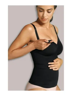 Carriwell Nursing Top with Shapewear imetystoppi - musta^ Äitiysvaatteet