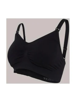 Carriwell Seamless Padded Nursing Bra imetysliivit - musta^ Äitiysvaatteet