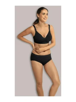 Carriwell Seamless Padded Nursing Bra imetysliivit - musta^ Äitiysvaatteet