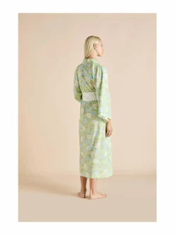 Yö- & Oloasut<Olivia von Halle Casablanca-silkkisekoitekimono HESTER