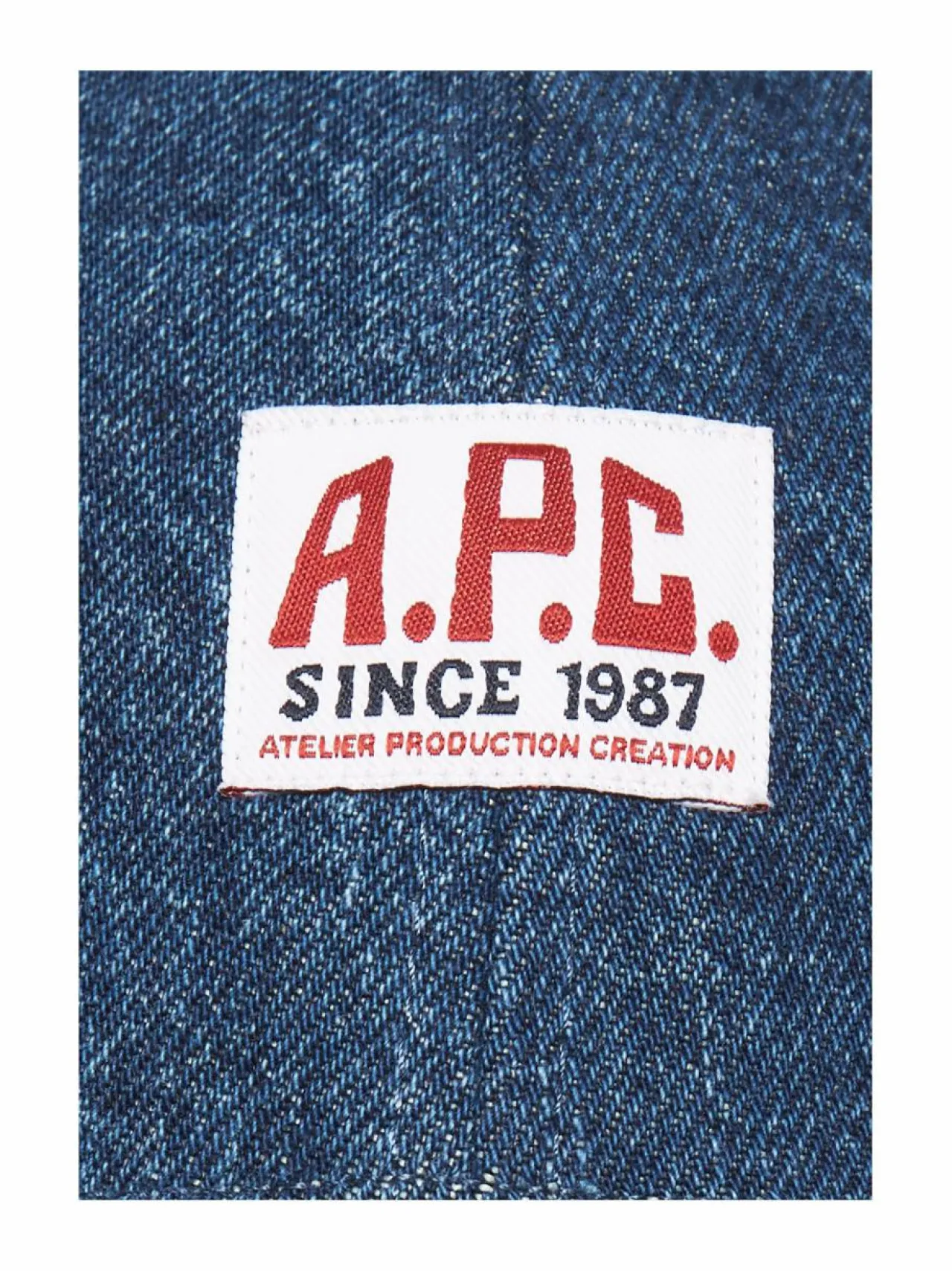 Hatut & Pipot<A.P.C Casquette Charlie -lippalakki IAL INDIGO DELAVE