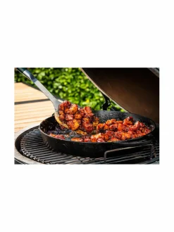 Grillit & Grillitarvikkeet<Big Green Egg Cast Iron Skillet Large -valurautapannu BLACK